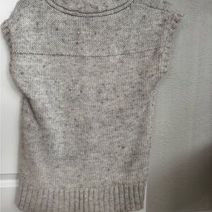 Michael Kors Speckled Gray Cowl Neck Sweater
